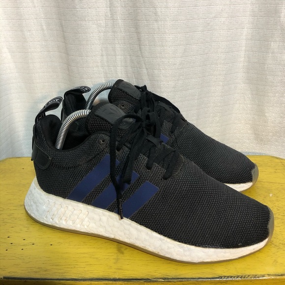 Nmd r2 black blue hotsell